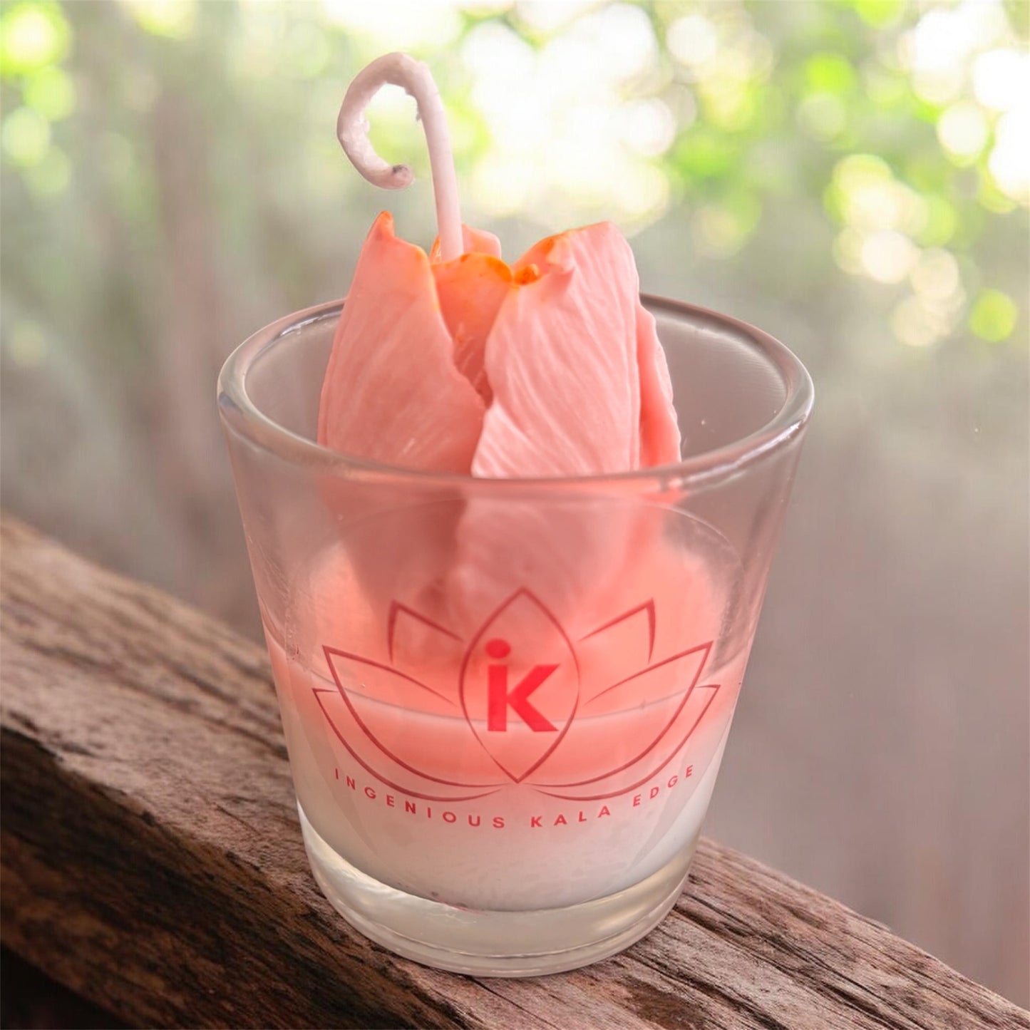 Pink Tulip Small Jar Candle