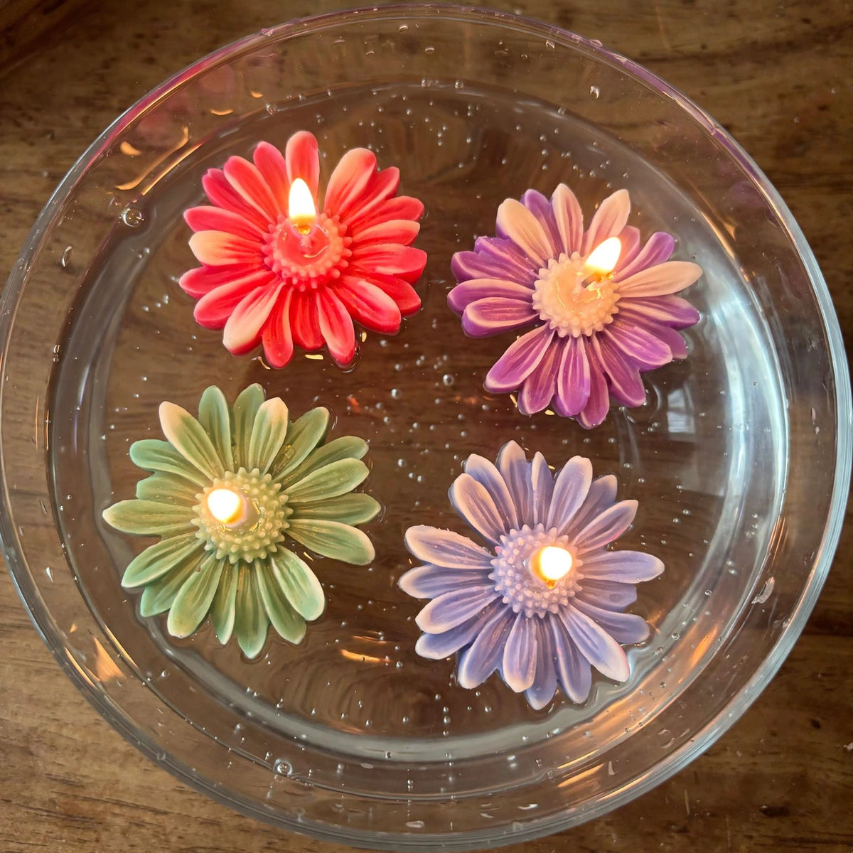Daisy Floating Candles – Pack of 4