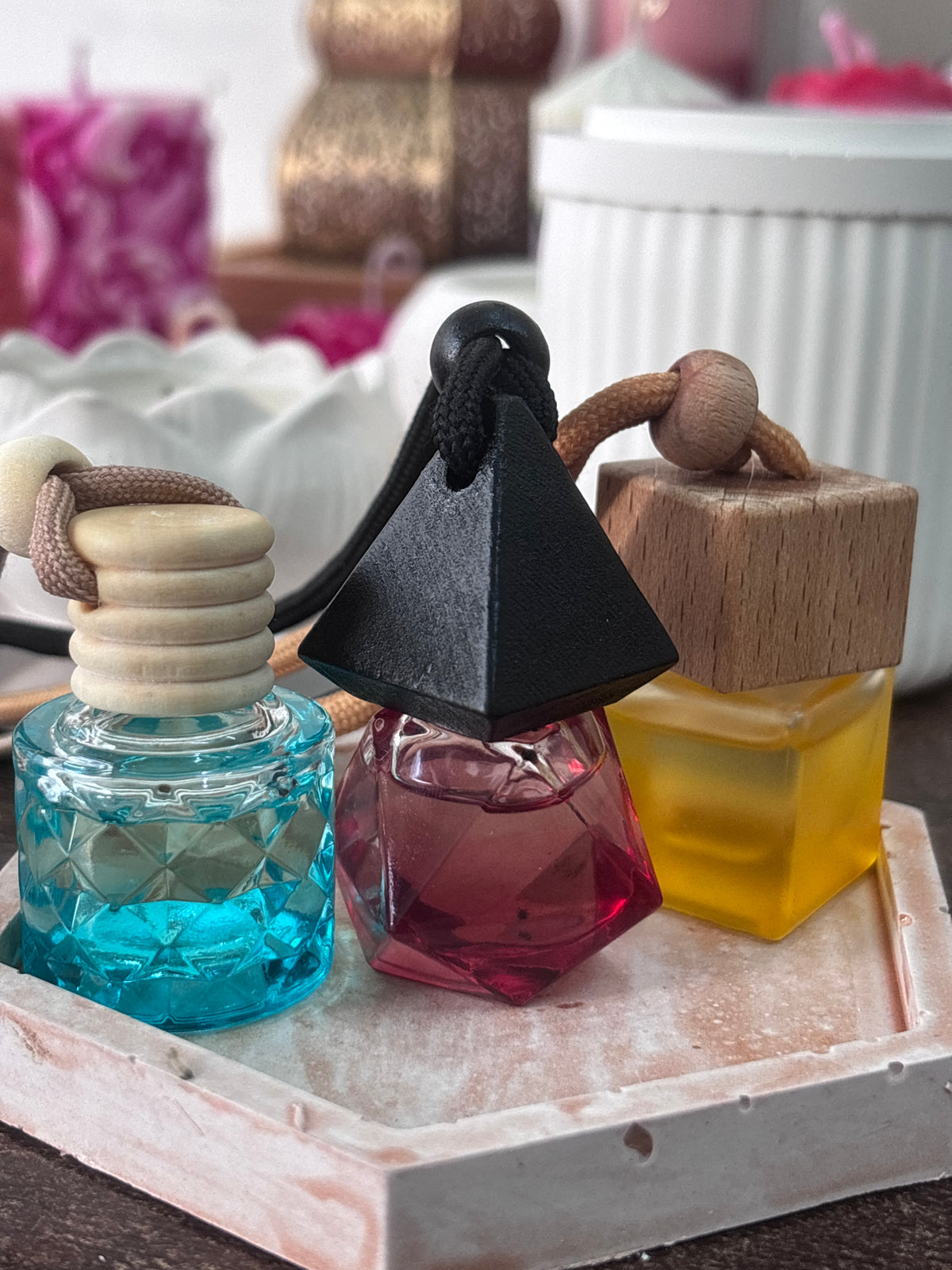 InKa Edge Bottle Car Diffuser – Pack Of 3